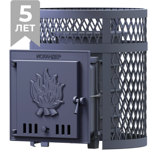 Печь для бани Технолит Искандер 18 в сетке